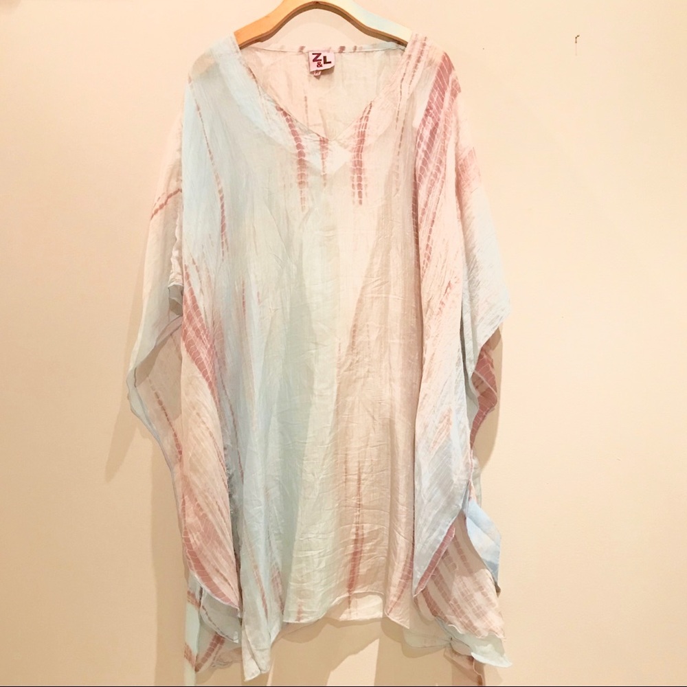 Z & L Europe Tie Dye Cover Up